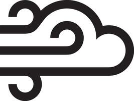 Cloud icon symbol image. Illustration of the hosting storage design vector