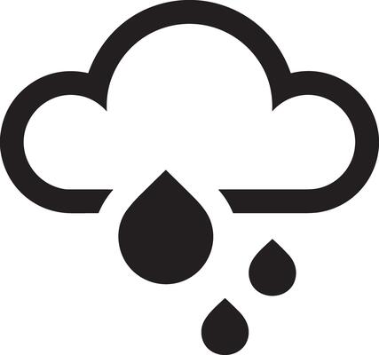 Cloud icon symbol image. Illustration of the hosting storage design