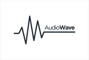 Sound Audio wave design template vector