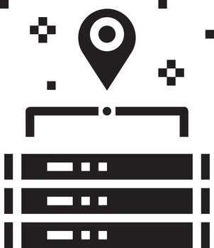 Cloud icon symbol image. Illustration of the hosting storage design vector