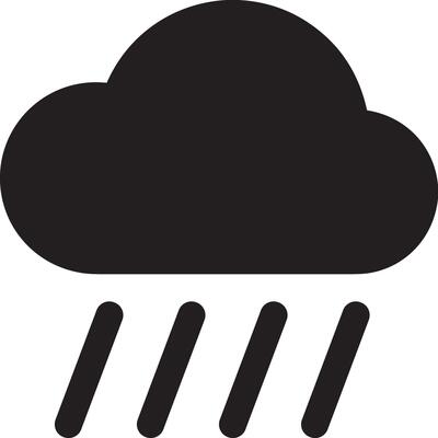 Cloud icon symbol image. Illustration of the hosting storage design