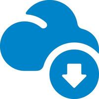 Cloud icon symbol image. Illustration of the hosting storage design vector