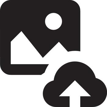 Cloud icon symbol image. Illustration of the hosting storage design vector