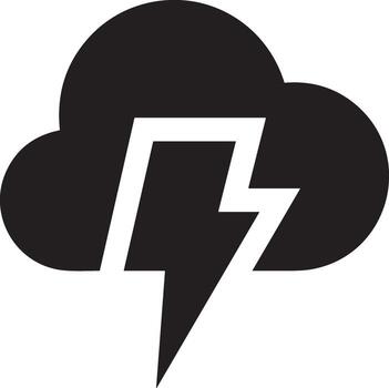 nube icono símbolo imagen. ilustración de el hospedaje almacenamiento diseño vector