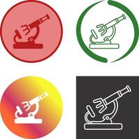 Microscope Icon Design vector