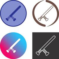 Baton Icon Design vector