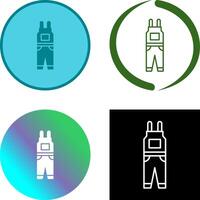 Jumpsuit Icon Design vector