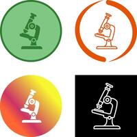 Microscope Icon Design vector