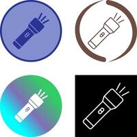 Flashlight Icon Design vector