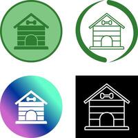 Dog House Icon Design vector