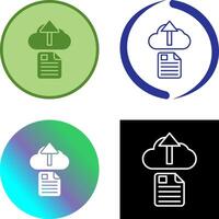 Upload Icon Design vector