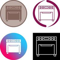 Oven Icon Design vector