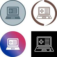 Laptop Icon Design vector