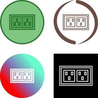 Socket Icon Design vector