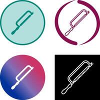 Hacksaw Icon Design vector