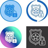 diseño de icono de seguridad vector