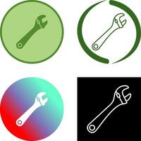 Wrench Icon Design vector