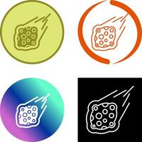 Meteorite Icon Design vector