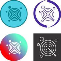 Target Icon Design vector