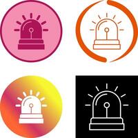 Alarm System Icon Design vector