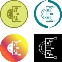 Flowchart Icon Design vector