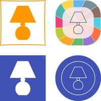 Lamp Icon Design vector