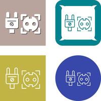 Socket Icon Design vector