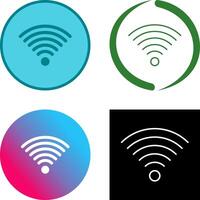 Signal on User Icon Design vector