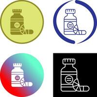 Vitamins Icon Design vector