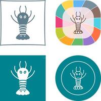 Lobster Icon Design vector