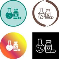 Pharmaceutical Icon Design vector