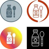 Syrup Icon Design vector