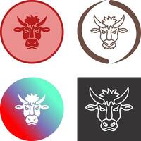 Bison Icon Design vector