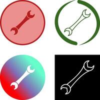 Spanner Icon Design vector