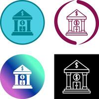 diseño de icono de banco vector