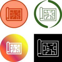 diseño de icono de plano vector