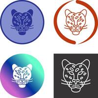 Jaguar Icon Design vector