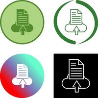 File Upload Icon Design vector