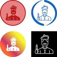 Artist Icon Design vector