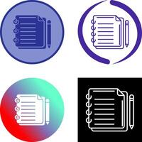 Write Icon Design vector