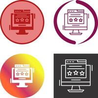 Webpage Quality Icon Design vector