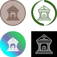 Museum Icon Design vector