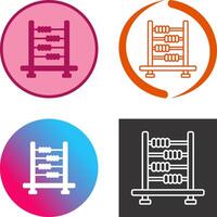 Abacus Icon Design vector