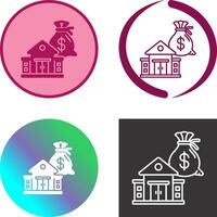 Mortgage Icon Design vector