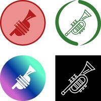 Trumpet Icon Design vector