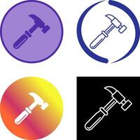 Hammer Icon Design vector