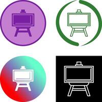 Easel Icon Design vector