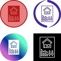 Loss Icon Design vector