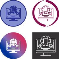 Language Icon Design vector