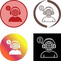 Online Education Icon Design vector